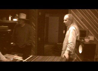 Daniel Amos in the studio recording Mr Buechner's Dream