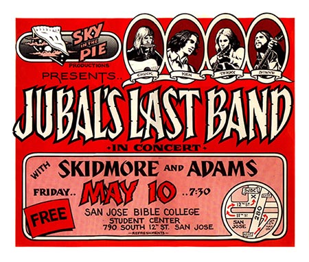 Jubal's Last Band Concert Poster