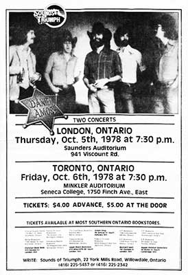 Daniel Amos Ontario CA 1978